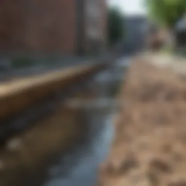Impact of sewer line materials on urban planning