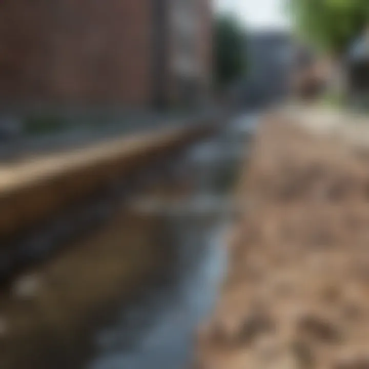 Impact of sewer line materials on urban planning