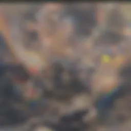 A vibrant celebration of LGBTQ+ pride with colorful banners and flags.