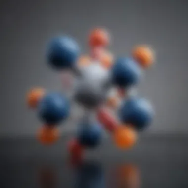 Chemical Structure of Melatonin Illustration depicting the chemical structure of melatonin