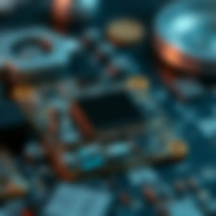 Components of a GPS Receiver Illustration of GPS receiver components