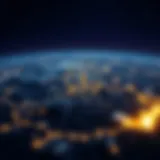 Detailed diagram of GPS satellite constellation