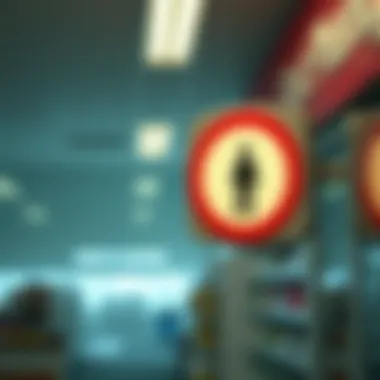 Pharmacy Accessibility for Contraceptives Illustration of a pharmacy sign indicating accessibility to contraceptives