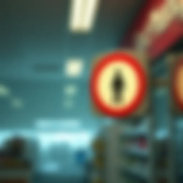 Pharmacy Accessibility for Contraceptives Illustration of a pharmacy sign indicating accessibility to contraceptives