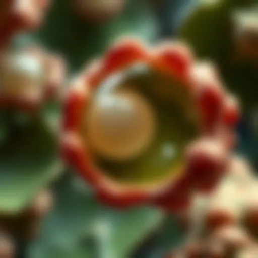 Visual representation of mucus composition
