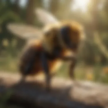 Promoting Bee Conservation Initiatives A visual representation of bee conservation efforts